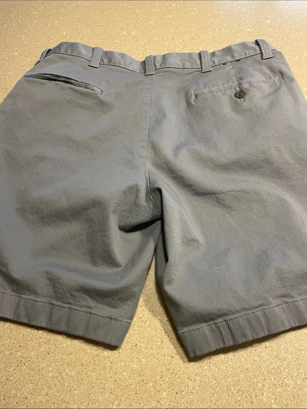 J. Crew Men's Slate Gray Cotton Chino Shorts